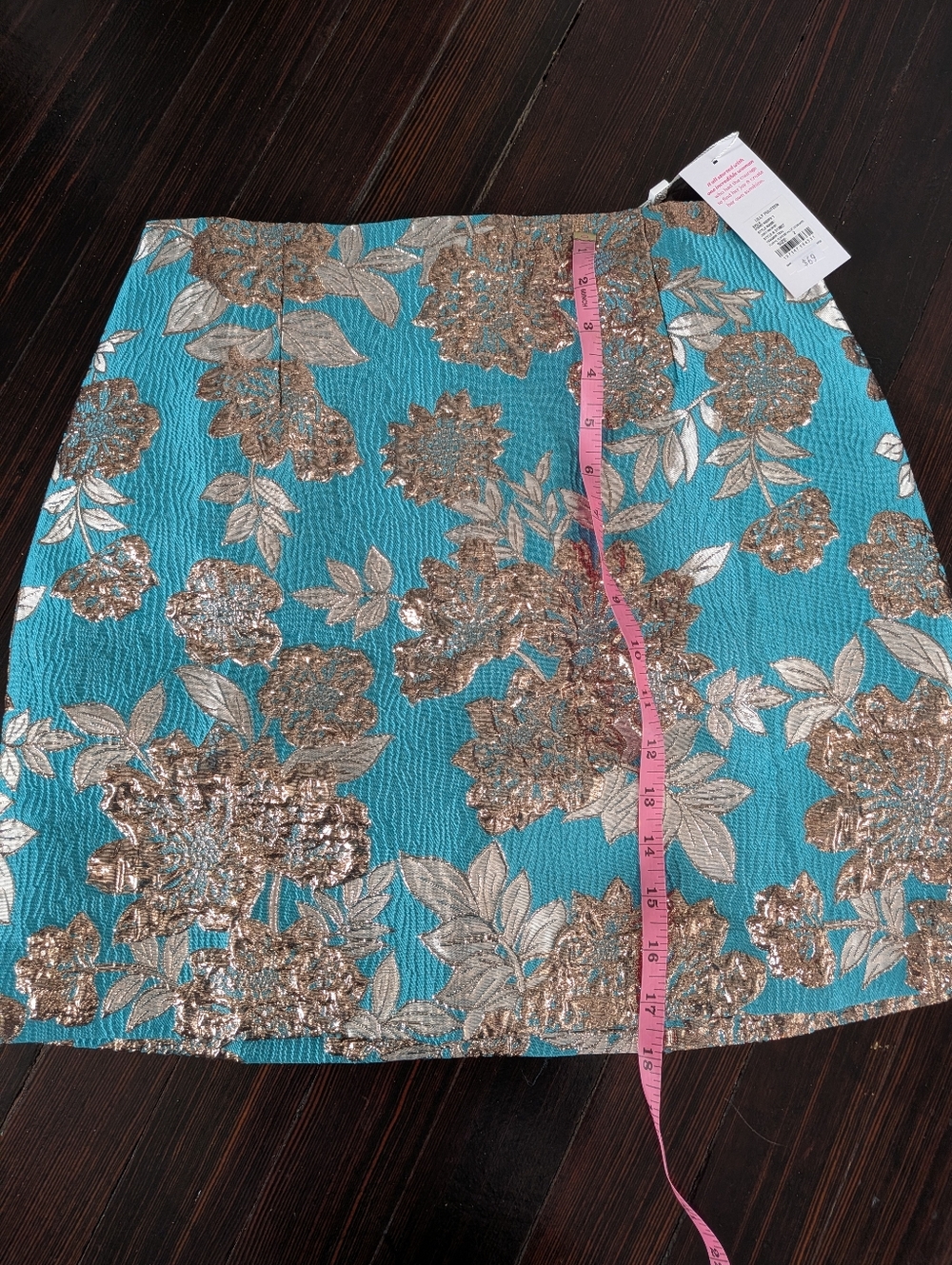 Lilly Pulitzer Janey Brocade Skirt Size 2 - Picture 4 of 5